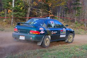 Logan Siegel / Blake Tribby Subaru Impreza on SS5, Far Point I.