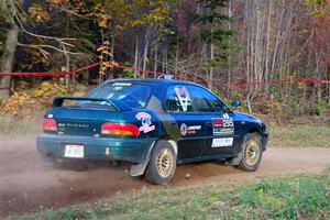 Logan Siegel / Blake Tribby Subaru Impreza on SS5, Far Point I.