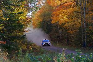 Mark Tabor / Kathryn Hansen Ford Fiesta ST on SS5, Far Point I.