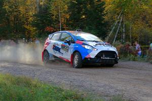 Mark Tabor / Kathryn Hansen Ford Fiesta ST on SS5, Far Point I.