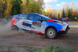 Mark Tabor / Kathryn Hansen Ford Fiesta ST on SS5, Far Point I.