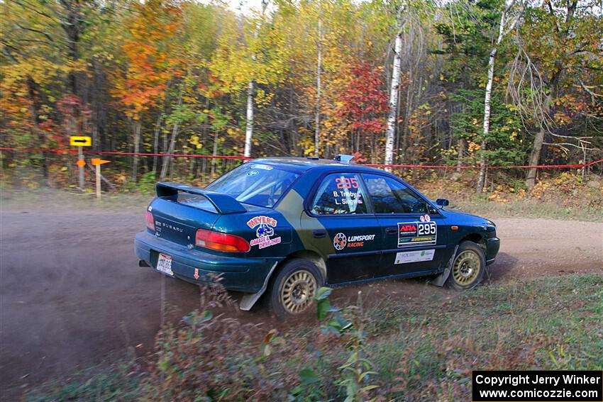 Logan Siegel / Blake Tribby Subaru Impreza on SS5, Far Point I.