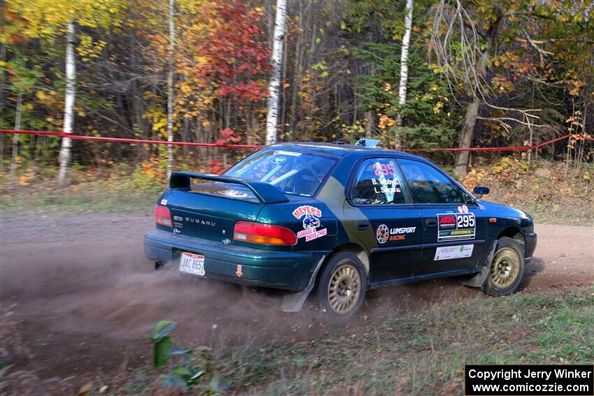 Logan Siegel / Blake Tribby Subaru Impreza on SS5, Far Point I.