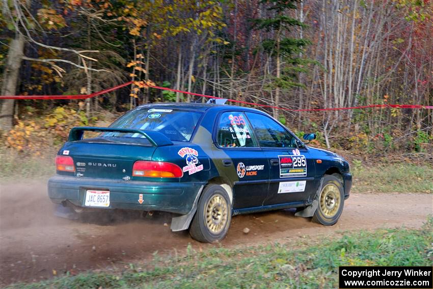 Logan Siegel / Blake Tribby Subaru Impreza on SS5, Far Point I.