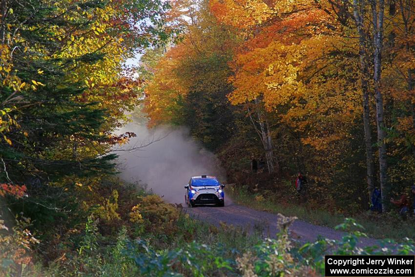 Mark Tabor / Kathryn Hansen Ford Fiesta ST on SS5, Far Point I.