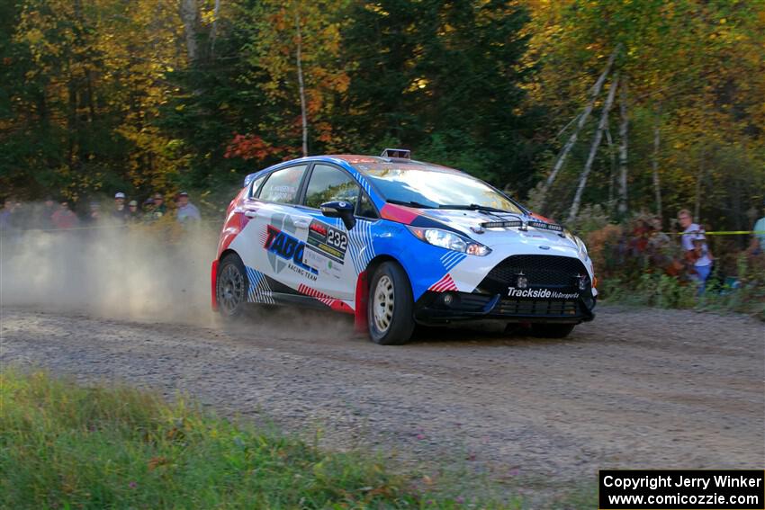 Mark Tabor / Kathryn Hansen Ford Fiesta ST on SS5, Far Point I.