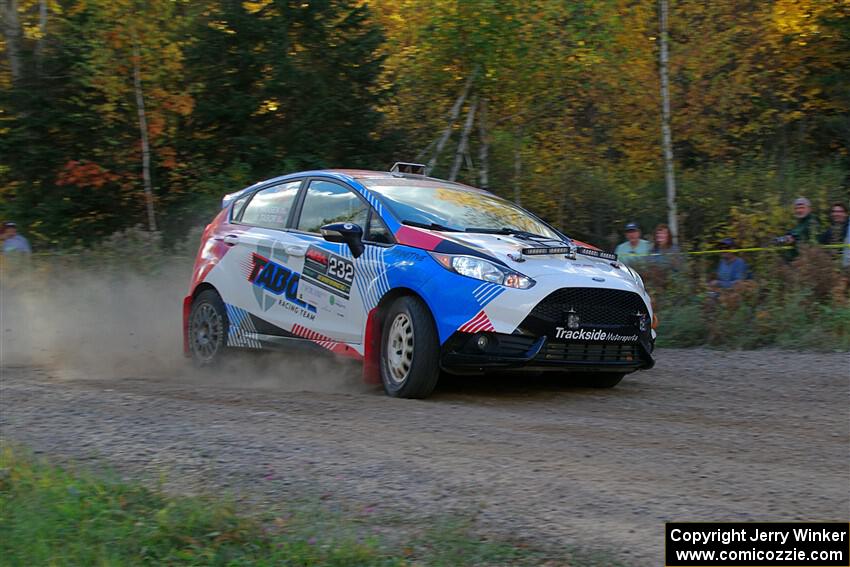 Mark Tabor / Kathryn Hansen Ford Fiesta ST on SS5, Far Point I.