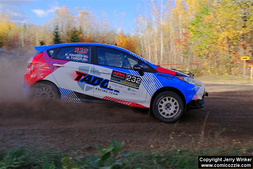 Mark Tabor / Kathryn Hansen Ford Fiesta ST on SS5, Far Point I.