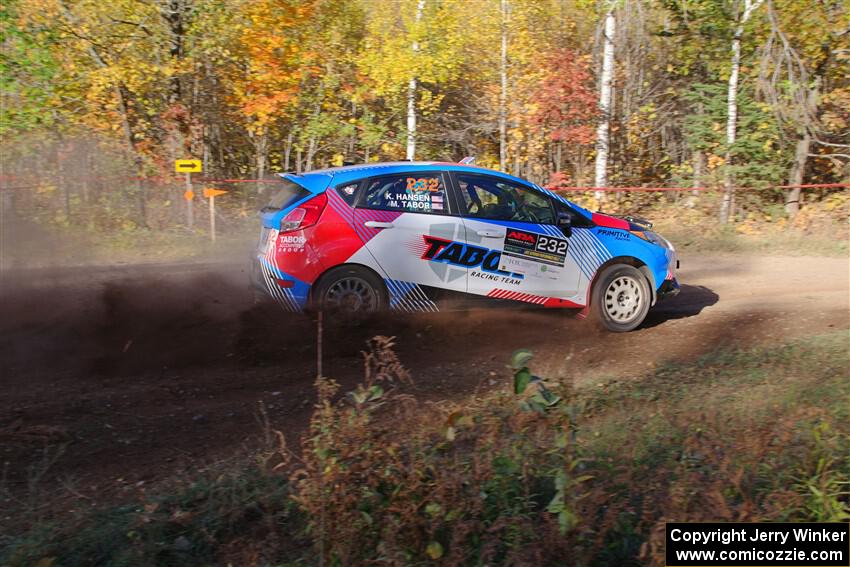 Mark Tabor / Kathryn Hansen Ford Fiesta ST on SS5, Far Point I.