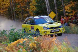 Greg Healey / Cindy Krolikowski Subaru Impeza Outback Sport on SS5, Far Point I.