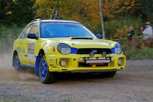 Greg Healey / Cindy Krolikowski Subaru Impeza Outback Sport on SS5, Far Point I.