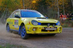 Greg Healey / Cindy Krolikowski Subaru Impeza Outback Sport on SS5, Far Point I.