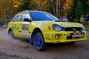 Greg Healey / Cindy Krolikowski Subaru Impeza Outback Sport on SS5, Far Point I.