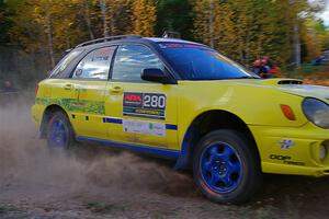 Greg Healey / Cindy Krolikowski Subaru Impeza Outback Sport on SS5, Far Point I.