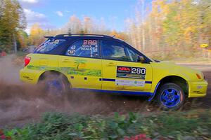 Greg Healey / Cindy Krolikowski Subaru Impeza Outback Sport on SS5, Far Point I.