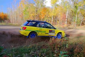 Greg Healey / Cindy Krolikowski Subaru Impeza Outback Sport on SS5, Far Point I.