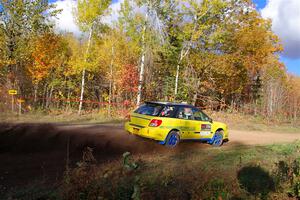 Greg Healey / Cindy Krolikowski Subaru Impeza Outback Sport on SS5, Far Point I.