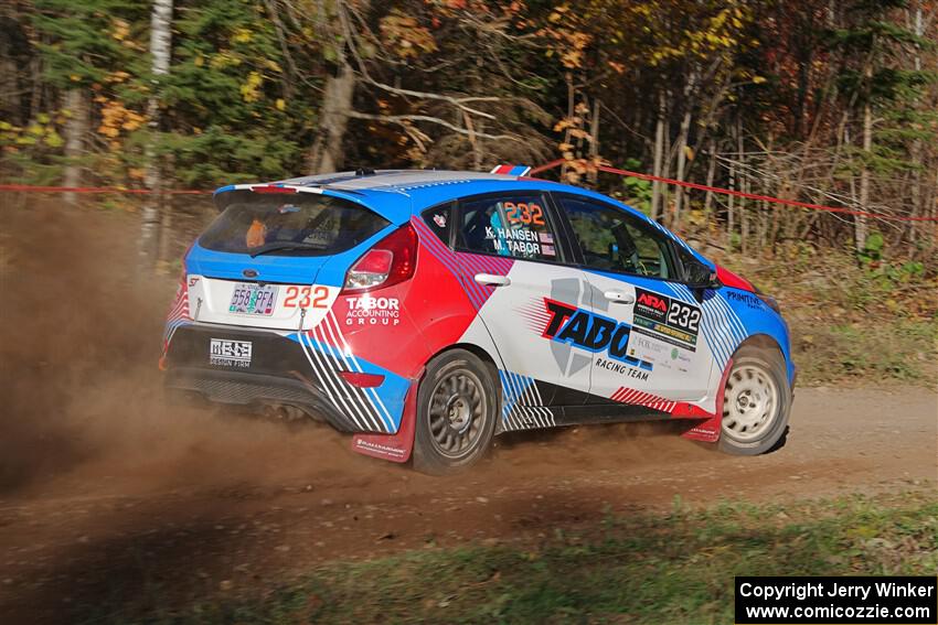 Mark Tabor / Kathryn Hansen Ford Fiesta ST on SS5, Far Point I.