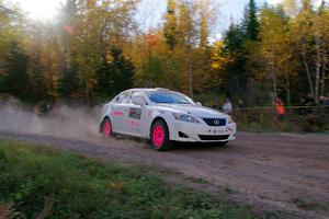 Richo Healey / Michelle Miller Lexus IS250 on SS5, Far Point I.