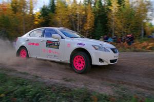 Richo Healey / Michelle Miller Lexus IS250 on SS5, Far Point I.