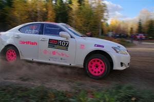 Richo Healey / Michelle Miller Lexus IS250 on SS5, Far Point I.