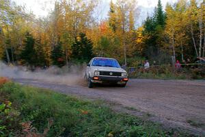 Adam VanDamme / Andrew Herron VW Golf on SS5, Far Point I.