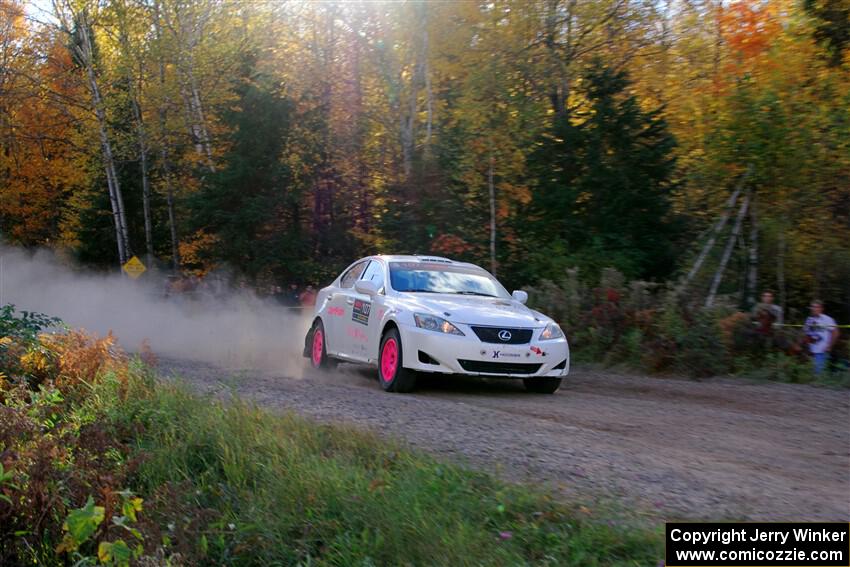 Richo Healey / Michelle Miller Lexus IS250 on SS5, Far Point I.