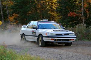 Nathan Coulter / Bryce Proseus Subaru Legacy on SS5, Far Point I.