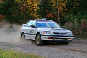 Nathan Coulter / Bryce Proseus Subaru Legacy on SS5, Far Point I.