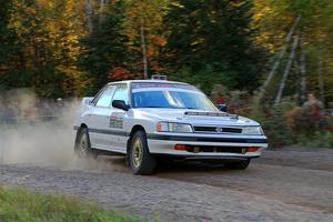 Nathan Coulter / Bryce Proseus Subaru Legacy on SS5, Far Point I.