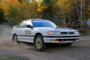 Nathan Coulter / Bryce Proseus Subaru Legacy on SS5, Far Point I.