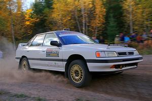 Nathan Coulter / Bryce Proseus Subaru Legacy on SS5, Far Point I.