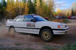 Nathan Coulter / Bryce Proseus Subaru Legacy on SS5, Far Point I.