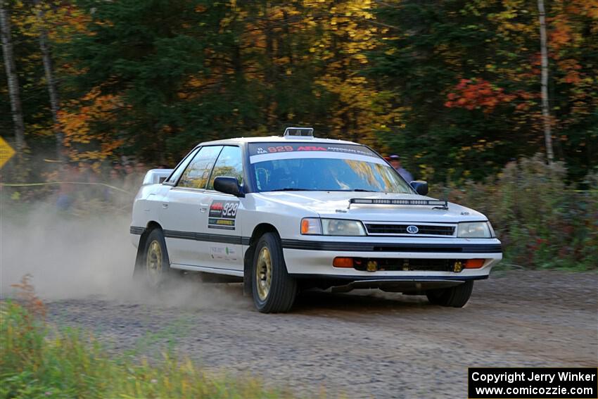 Nathan Coulter / Bryce Proseus Subaru Legacy on SS5, Far Point I.