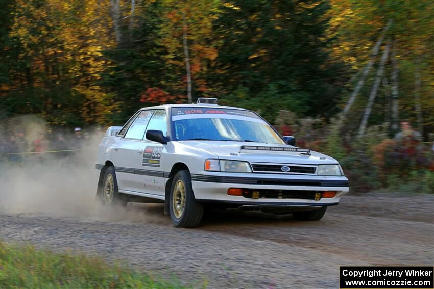 Nathan Coulter / Bryce Proseus Subaru Legacy on SS5, Far Point I.