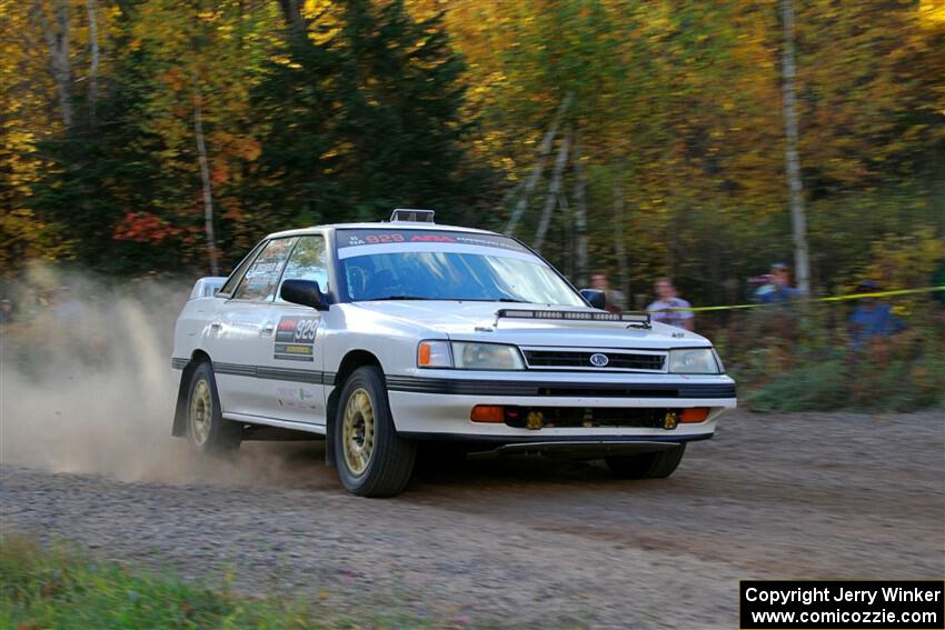 Nathan Coulter / Bryce Proseus Subaru Legacy on SS5, Far Point I.