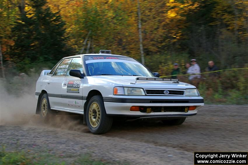 Nathan Coulter / Bryce Proseus Subaru Legacy on SS5, Far Point I.