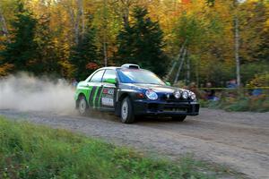 Brandon Boyd / Daniel Salive Subaru Impreza Wagon on SS5, Far Point I.