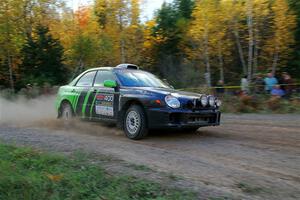 Brandon Boyd / Daniel Salive Subaru Impreza Wagon on SS5, Far Point I.