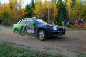 Brandon Boyd / Daniel Salive Subaru Impreza Wagon on SS5, Far Point I.