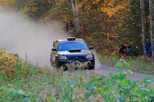 James Pryzbylkowski / Ethan Curtis Subaru WRX on SS5, Far Point I.