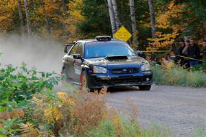 James Pryzbylkowski / Ethan Curtis Subaru WRX on SS5, Far Point I.