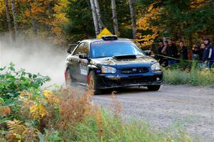 James Pryzbylkowski / Ethan Curtis Subaru WRX on SS5, Far Point I.