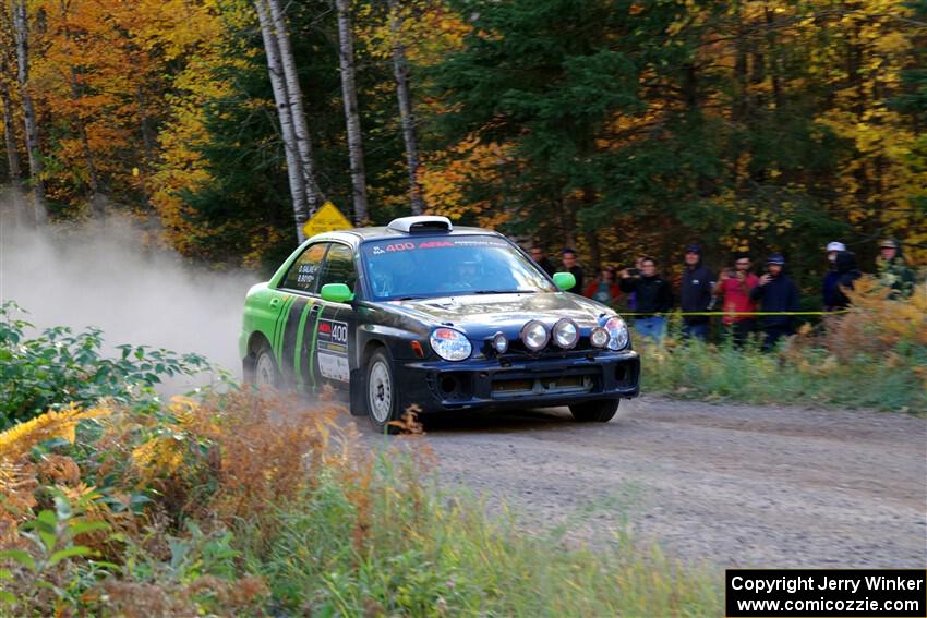 Brandon Boyd / Daniel Salive Subaru Impreza Wagon on SS5, Far Point I.