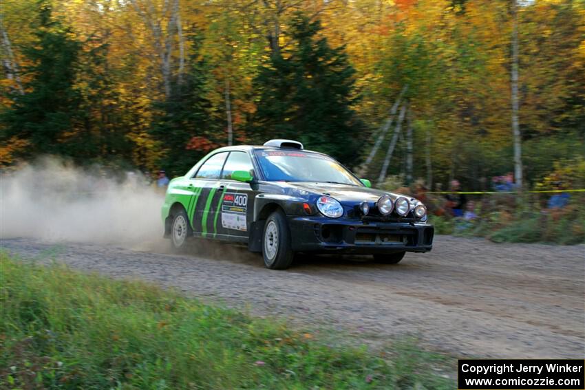 Brandon Boyd / Daniel Salive Subaru Impreza Wagon on SS5, Far Point I.