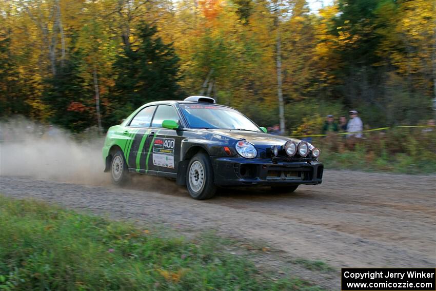 Brandon Boyd / Daniel Salive Subaru Impreza Wagon on SS5, Far Point I.