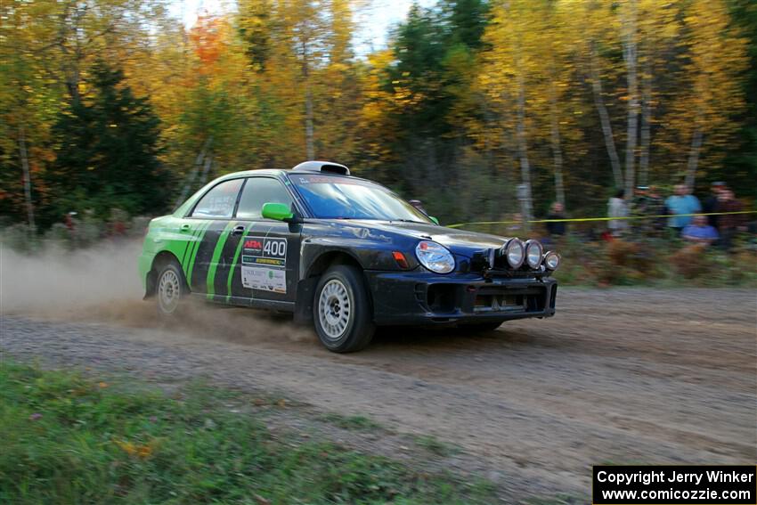 Brandon Boyd / Daniel Salive Subaru Impreza Wagon on SS5, Far Point I.