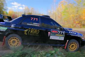 James Pryzbylkowski / Ethan Curtis Subaru WRX on SS5, Far Point I.