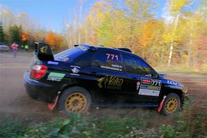 James Pryzbylkowski / Ethan Curtis Subaru WRX on SS5, Far Point I.