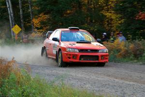 Travis Mattonen / Anikka Nykanen Subaru Impreza on SS5, Far Point I.